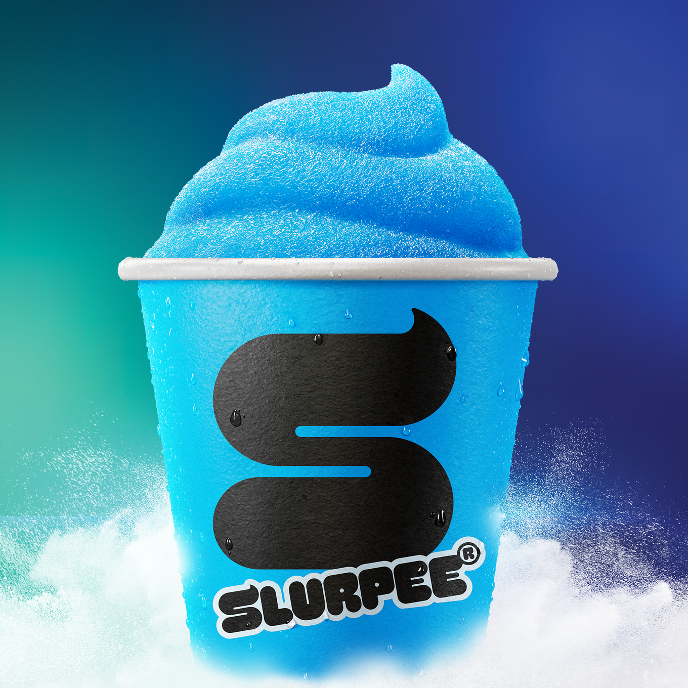 Slurpee blue